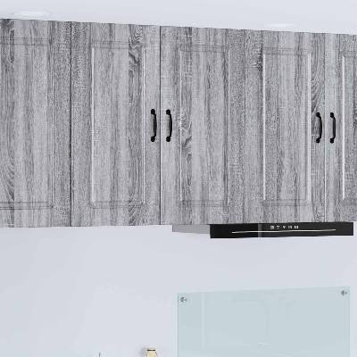vidaXL Панел за миялна машина Kalmar Сив Сонома 80 x 31 x 80 см (884710)