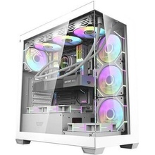 Darkflash DS900 white + 7 ARGB Fans