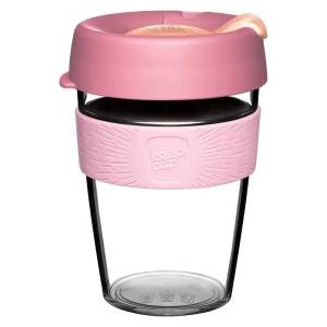 KeepCup Clear - 340, Peaches (CCPEAC12)