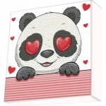 Diamond Dotz Panda Love Diamond Mosaic Tile DBX064