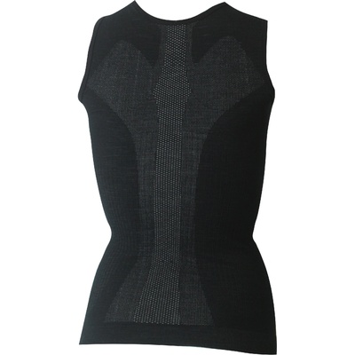 Wastra dámské merino tílko černá