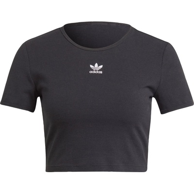 Adidas originals Тениска 'Essentials' черно, размер XS