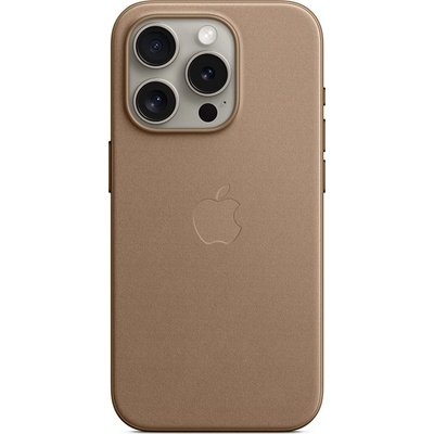 AppleMix Originálny Apple iPhone 15 Pro - MagSafe Syntetická koža FineWoven - dymovo sivá