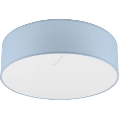 LAMKUR Плафон SIRJA PASTEL DOUBLE 4xE27/15W/230V Ø 45 см син (LA48178)