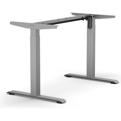 Ергономична регулируема основа за бюро, сив цвят