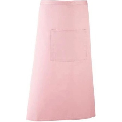 Premier Workwear Pracovní zástěra s kapsou PR158 Pink Pantone 1895 90x80cm