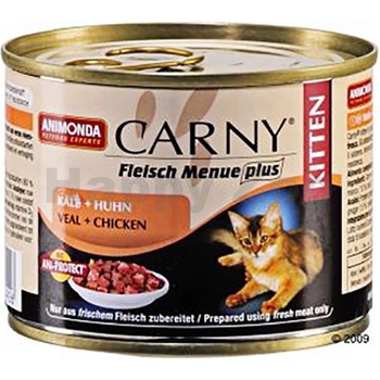 Carny Kitten hovězí telecí & kuře 200 g