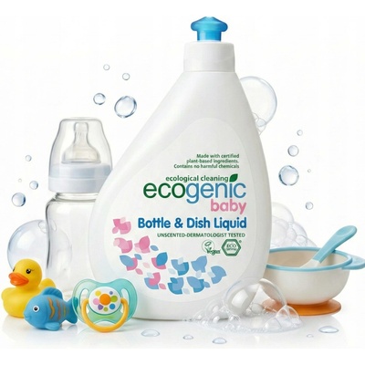 Ecogenic Baby přípravek na mytí dětských lahví a nádobí 500 ml