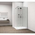 POLYSAN Esca - Душ стена Walk-In 90x210 см, Antidrop, Флуто стъкло/gun metal ES1390-11 (ES1390-11)