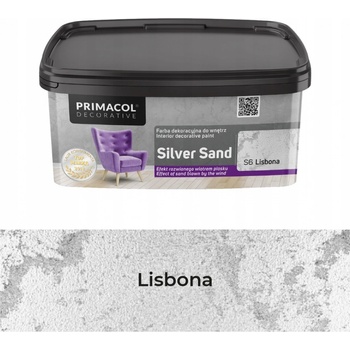 Priomacol Decorative Silver Sand dekorativní strukturální S6 Lisbona, 1 l