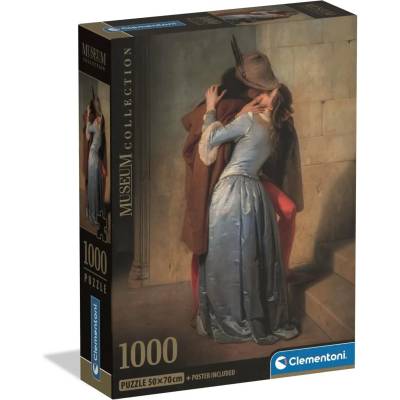 Clementoni - Puzzle Hayes: The Kiss - 1 000 piese