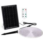 Aigostar - LED Димируема соларна лента LED/10W/3, 2V 10 m 6500K IP65 + д. у (AI1184)