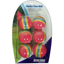 Longridge MulticolouFoam Ball 6 Pk