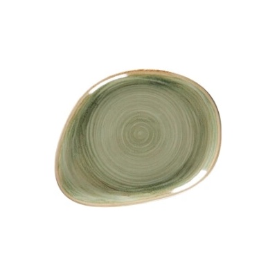 RAK Porcelain Spot tanier plytký 22 x 16,5 cm smaragdový SEMFLFP22-12