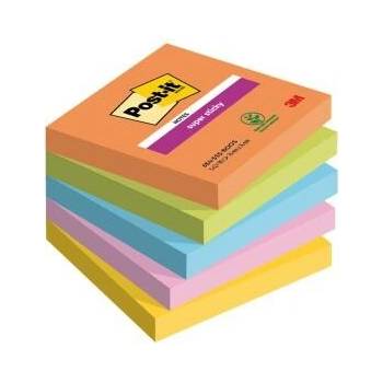 POST-IT Bloček Post-it Super Sticky BOOST, veľkosť 76x76 mm, 5 bločkov po 90 l