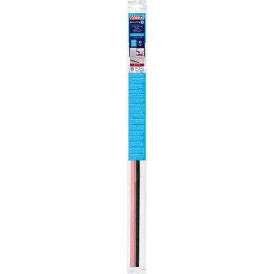 tesamoll® moll® Kartáčová lišta pod dveře STANDARD Barva: průhledná, Rozměr: 1 m : 37 mm, Doplňující informace: životnost 4 roky