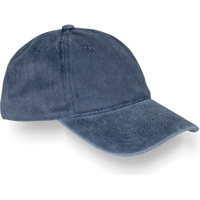 Beechfield B 655 Vintage 6 panelová nízkoprofilová COT530655q7699-vintage den Denim vintage