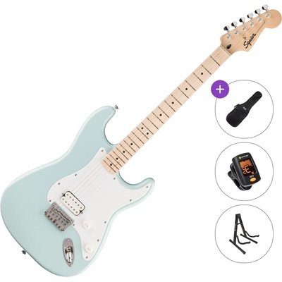 Squier Sonic Stratocaster HT H MN Basic SET Sonic Blue Електрическа китара