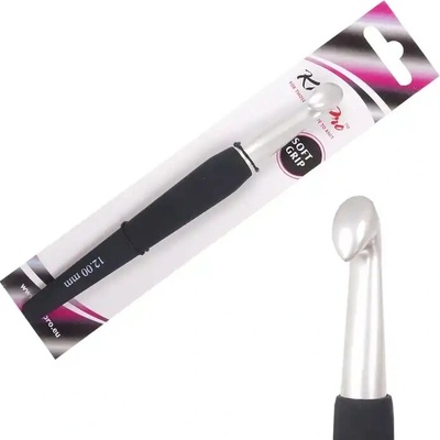 KnitPro Softgrip hliníkový háček 12mm