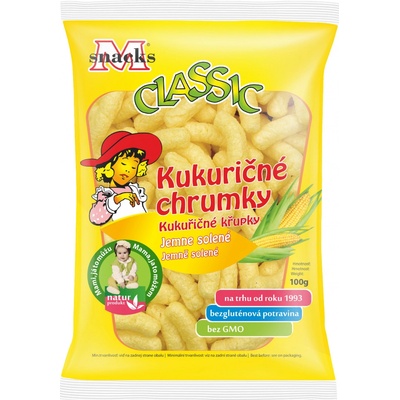REJ Kukuřičné křupky jemně solené 100 g