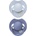 LOVI Силиконови залъгалки Lovi Prime - Blue/Blue, 6-18 м, 2 броя (34/418)