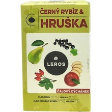 Leros Čajový dýchánek ríbezle a hruška 20 x 2,5 g