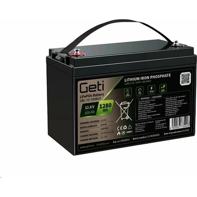 GETI LiFePO4 12,8V 100Ah GBL-12-100BV2 Bluetooth