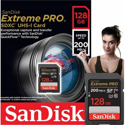SanDisk SDXC 128 GB SDSDXXD-128G-GN4IN – Zboží Živě
