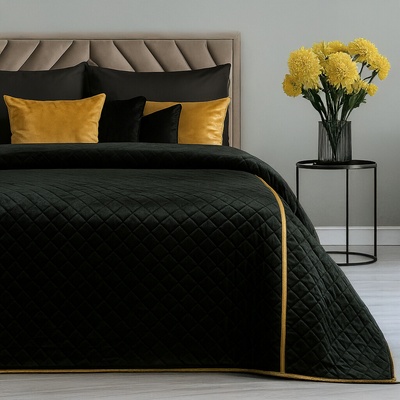 Takoy PREMIUM prehoz zamatový KRISTIN 220x240 cm zdobený leskými doplnkami-HF-367752 220 x 240 cm