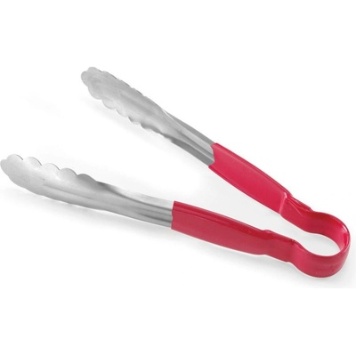 HENDI Servírovací kleště HACCP 250 mm, HENDI, Červená, (L)250mm