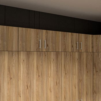 Forte Надстройка за гардероб five 180 см, дъб маувела (ecbn041-d108)