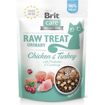 Brit Raw Treat Cat Urinary Chicken&Turkey 40 g