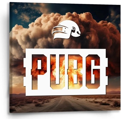 Sablio Obraz PUBG Explózia 1 - 50x50 cm