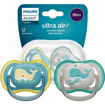 Philips Avent silikon cumlík koala Ultra air chlapec 2ks SCF349/11