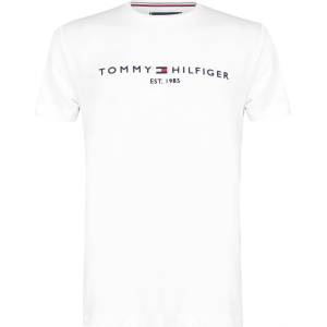 Tommy Hilfiger Тениска Tommy Hilfiger Logo Crew Neck T Shirt - White 118
