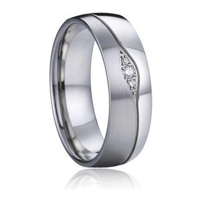 Nubis NSS1013 dámský snubní prsten se zirkony NSS1013 Zr