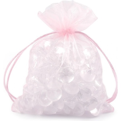 Prima-obchod Dárkový pytlík 13x18 cm organza, barva 13 (03) růžová sv.