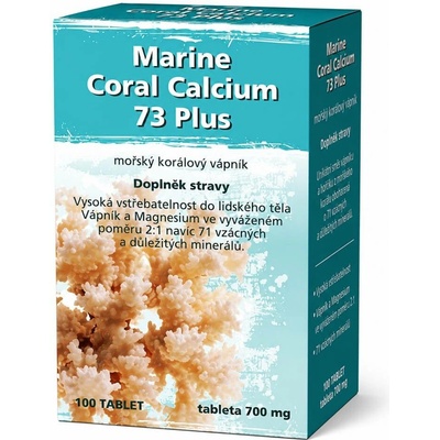 Naturgreen Marine Coral Calcium 73 Plus 700 mg 100 ks