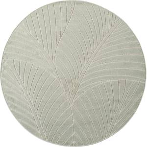 Ayyildiz Зелен кръгъл килим за открито и закрито ø 80 cm Nova 1203 - Ayyildiz Carpets (NOVA80801203GREEN)