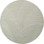 Ayyildiz Зелен кръгъл килим за открито и закрито ø 80 cm Nova 1203 - Ayyildiz Carpets (NOVA80801203GREEN)