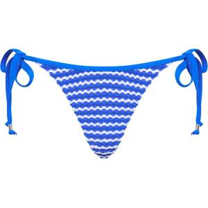 Seafolly Дамско бикини долнище Seafolly Women's Mesh Effect Tie Side Rio Pant Bikini bottom - Azure - размер 32 (EU) (150-4262-0211)