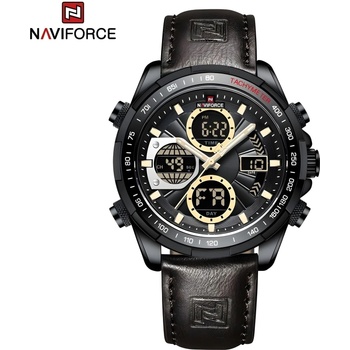 Naviforce Часовници naviforce mi-38645 - Кафяво / Черно / Златно kp38645 (mi-38645)