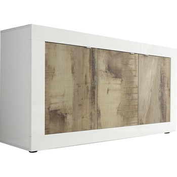 mc Akcent Комод nerila бял/кафяв (mc0011)