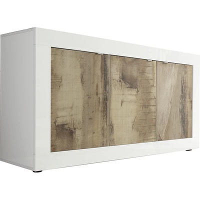 mc Akcent Комод nerila бял/кафяв (mc0011)