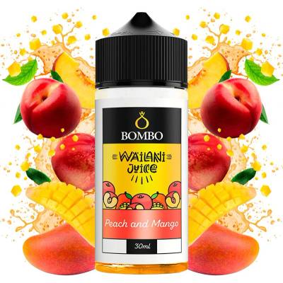 Bombo Wailani Juice Peach and Mango 40ml/120ml