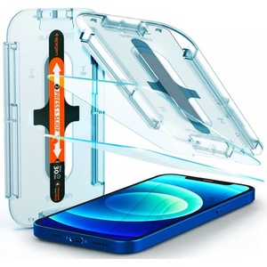 Spigen glas. tr "ez fit" 2-pack закалено защитно стъкло за iphone 12/12 pro