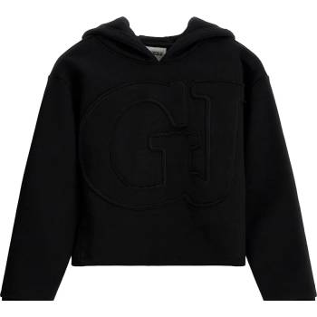 Image 1 of GUESS Спортен суичър без цип за момиче в черно с лого Guess