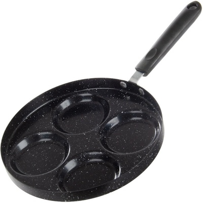 lívanečník GRANITE BLACK 24cm, 4 lívance, nepřilnavý povrch