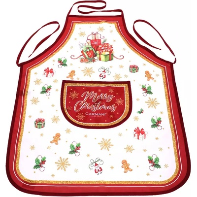 Carmani Kuchynská zástera Merry Christmas