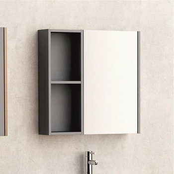 Image 1 of Inter Ceramic Огледален PVC шкаф ICMC 6014-60MG, Inter Ceramic, 60x14x60см (6014-60MG)